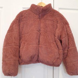 Pink Puffer Winter Coat